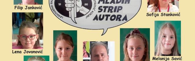 Vranjskim učenicima i učitelju Dejanoviću priznanja na Balkanskoj smotri stripa
