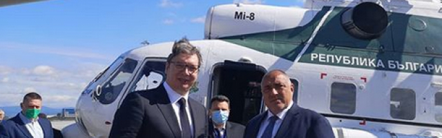 Vučić i Borisov obišli radove na izgradnji Balkanskog toka