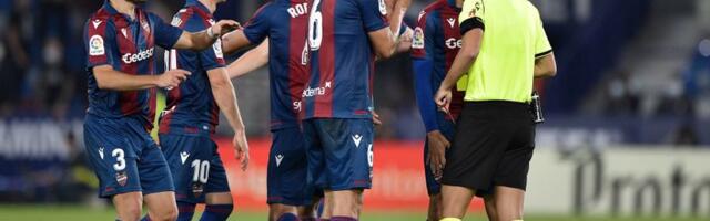 Espanjol vodio, ali može da peva zbog boda: Levante oštećen za penal u 90. minutu