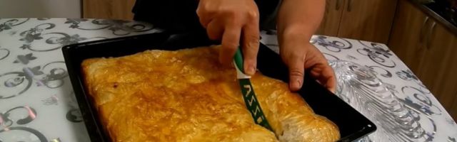 (VIDEO) PITA GUŽVARA! Najbolja gibanica sa sirom!