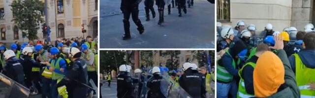 Brutalnost Žandarmerije: Ovako je razbijena blokada suda (VIDEO)