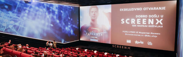Revolucija u gledanju filmova: ScreenX stigao u Beograd!