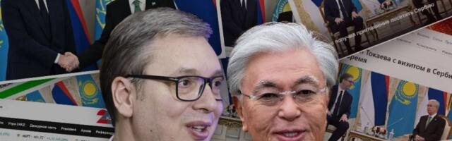 VUČIĆ GLAVNA VEST U KAZAHSTANU! Poseta srpskog predsednika na naslovnim stranama SVIH NAJVAŽNIJIH PORTALA (FOTO)