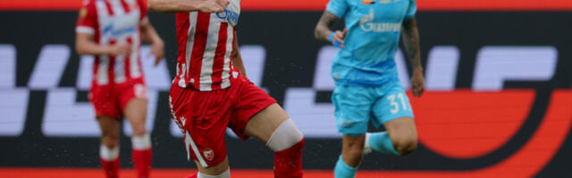 PORAZ NA KRAJU PRIPREMA: Crvena zvezda izgubila od Zenita u Sankt Peterburgu