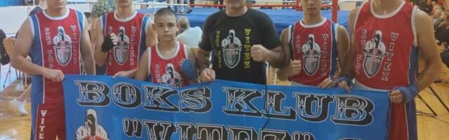 Nižu pobede. Boks klub „Vitez“ najbolji u Pirotu