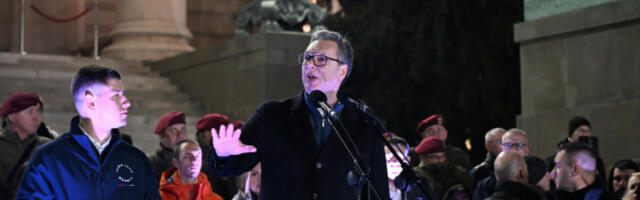 "SRBIJA JE POBEDILA!" Predsednik Vučić zagrmeo ispred Narodne skupštine: JAKA PORUKA OSVANULA I NA INSTAGRAMU! (FOTO)