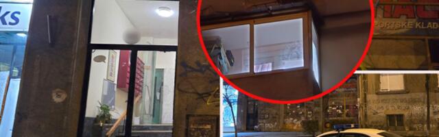 PRVE SLIKE SA MESTA HORORA U BEOGRADU! Odavde je momak skočio sa DEVETOG SPRATA nakon smrti devojke - U STANU PRONAĐENA I DROGA! (FOTO, VIDEO)