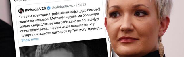 TEŠKO DA MOŽE BOLESNIJE I ODVRATNIJE! OVO JE BLOKADERSKA SRBIJA! Jovana Gligorijević o stradalom Vujoviću: "Danas bi bio u ćacilendu ili bi vas šamarao u Guči"