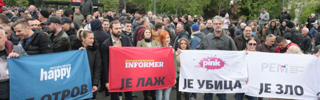 Protest “Srbija protiv nasilja” 25. put u Beogradu