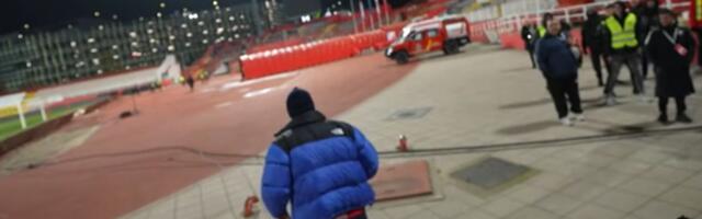 Pogledajte kako se Baka Prase zaleteo ka navijačima OFK Beograda: Pojavio se snimak sa Karađorđa