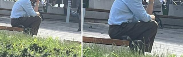 OVAKVOG IVANA BOSILJČIĆA NIKAD NISTE VIDELI: Uhvatili smo slavnog glumca u centru Beograda (PAPARACO)