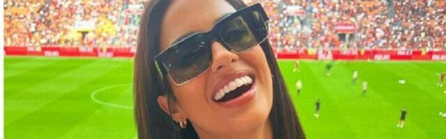 Novinarka napravila pometnju na utakmici (FOTO)