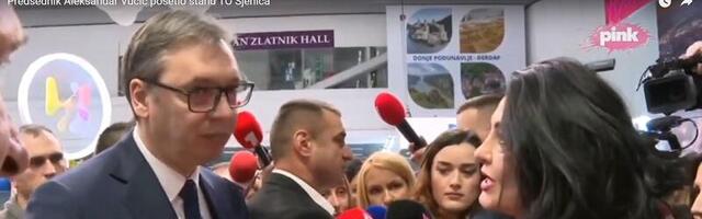 Vučić na štandu TO Sjenica: Nigde takvu lepotu nisam video kao na Pešteri, porodici Selek za uloženi novac u hotel „Borovi” sledeće godine pripašće odlikovanje