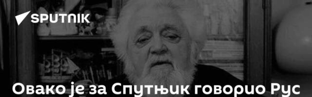 Овако је за Спутњик говорио Рус који је много задужио Србију: Свети Јован Шангајски ми ударио чвргу