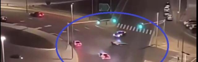 Luda potera u Dubaiju! Policija u "lamborginiju" juri bolid Formule 1 (VIDEO)