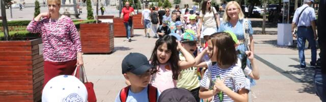 Dečija slava u centru grada
