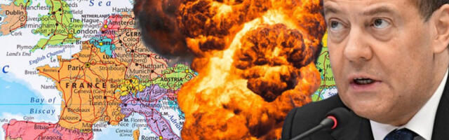 "BUDALE ŽELE RAT, EVO ŠTA ĆETE DOBITI": Medvedev zapretio Evropi i objavio snimak sve moći "orešnika"