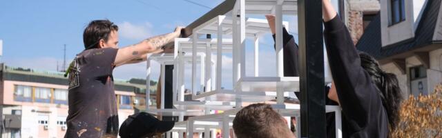 Na Gradskom trgu postavljena interaktivna instalacija “Memory blocks“