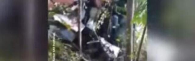PAO HELIKOPTER 5 MINUTA NAKON POLETANJA: Osam osoba poginulo, olupina letelice pronađena u šumi (VIDEO)