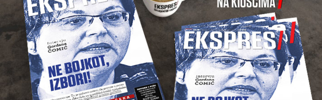 NOVI BROJ EKSPRESA: Ne bojkot, izbori!
