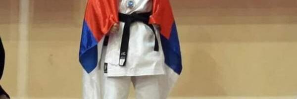 Anđela Miljković, skromna junakinja iz Pridvorice osvaja svetske staze u karateu