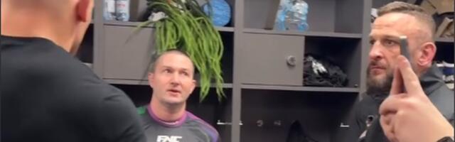 "Ako si g*vno, budi go*no do kraja!" Fabjan "teška srca" došao da čestita Džokeru, a onda ga je Darko Stošić napao /VIDEO/