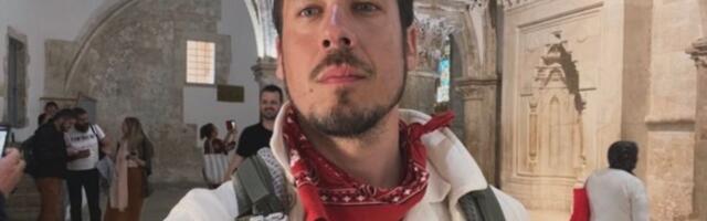 Na mestu gde je Hristos održao poslednju večeru boravi Nikola Rokvić: Na Veliki petak se oglasio iz Jerusalima