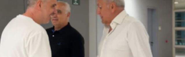 Evo ko je čovek sa kim se Željko Obradović prvo pozdravio kada je ušao u OAKA-u