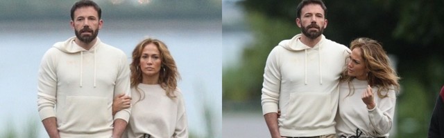 Power Couple:  Dženifer Lopez i Ben Aflek u šetnji Hamptonom