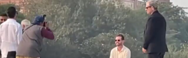 Трамп Млађи обишао резерват за дивље животиње, плесао данди и посетио Амбанија у Индији (видео)