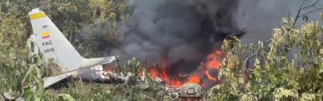 Poznat broj mrtvih i povređenih u padu vojnog aviona u Kolumbiji: Na letu bilo čak 125 ljudi!