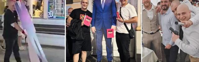 Blokaderu iz Užica pronađena droga! Mesecima divljao, nosio Vučićevu maketu, pa dolijao kao diler (FOTO)