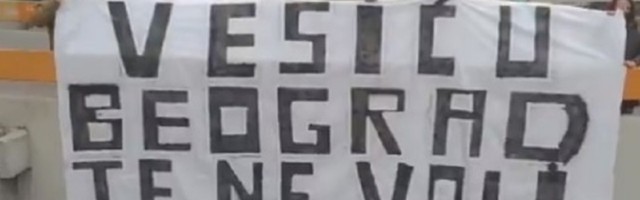 SIRENE NA SVE STRANE "Vesiću, Beograd te ne voli" (VIDEO)