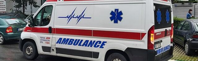 Teško povređena devojka (27) u udesu na Vračaru