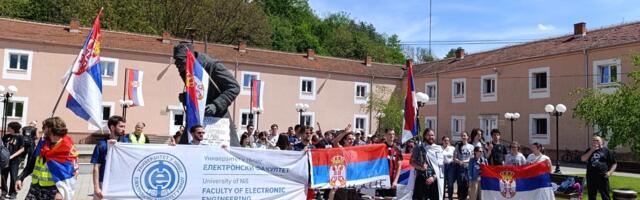 Studentski protest u Gadžinom Hanu, inspekcija neće dolaziti u školu