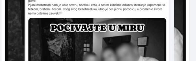 OGLASILA SE SESTRA NASTRADALE IZ NESREĆE NA NOVOM BEOGRADU "Zbog svog bezobrazluka, ubio je celu porodicu"