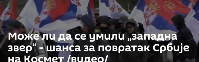 Може ли да се умили „западна звер“ - шанса за повратак Србије на Космет /видео/