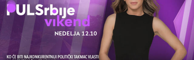 Ko će biti najkonkurentniji politički takmac vlasti na predstojećim izborima? - Puls Srbije vikend, od 12.10