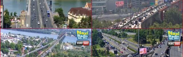 Direktno sa ulica: Na mostovima bez zadržavanja, najveća gužva na Gazeli (FOTO)