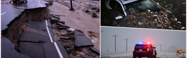 SNAŽNA OLUJA POGODILA KALIFORNIJU NA BOŽIĆ:  Stotine ljudi evakuisano zbog bujičnih poplava, guverner proglasio vanredno stanje! (FOTO/VIDEO)