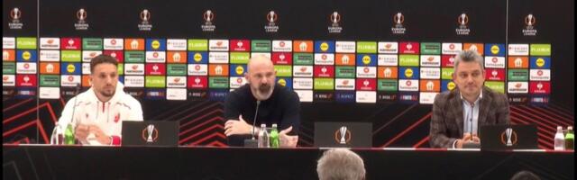 Konferencija Dejana Stankovića i Strahinje Erakovića pred revanš meč sa Lilom