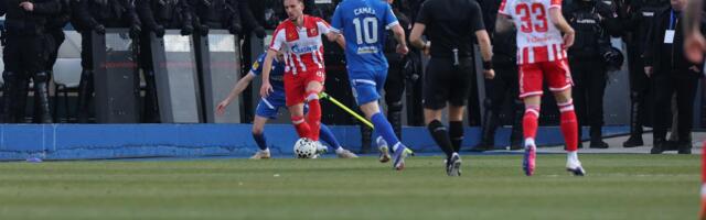 POGLEDAJTE KAKO JE ZVEZDA DUPLIRALA PREDNOST U NOVOM PAZARU! Elšnik sjajnog golčinom pogurao crveno-bele ka polufinalu Kupa Srbije!