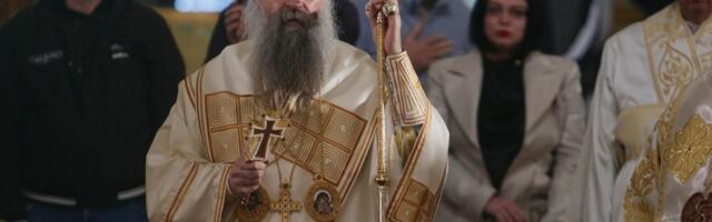 Patrijarh Porfirije služio liturgiju u Crkvi Svetog Marka: Rukopoložio Milorada Ilića za đakona
