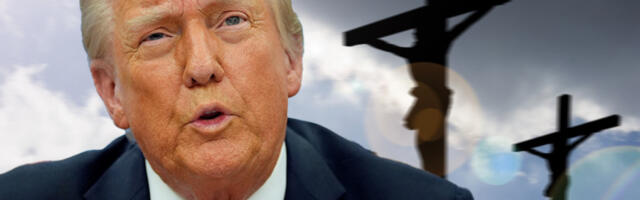 SUKOB TRAMPA SA VATIKANOM SE NASTAVLJA: Sablaznio javnost zbog fotografije na kojoj je prikazan kao Isus koji isceljuje vojnika