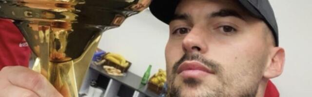 Suspendovani Nemanja Radonjić podigao pehar /FOTO/