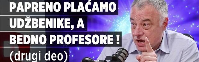 PC Press video: Papreno plaćamo udžbenike, a bedno profesore! (drugi deo) | prof. dr Aleksandar Kavčić