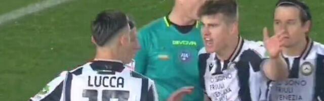 OTEO penal saigraču: Luka dao gol - izbačen (VIDEO)