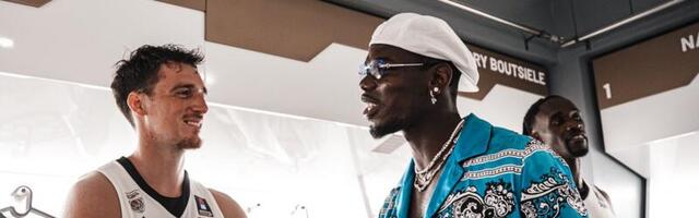 POL POGBA NA UTAKMICI DUBAIJA: Danilo Anđušić ugostio jednog od najpoznatijih fudbaler na planeti! (FOTO)