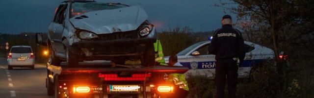 Kod Novog groblja u Nišu sleteo automobil prokupačkih tablica, povređen vozač
