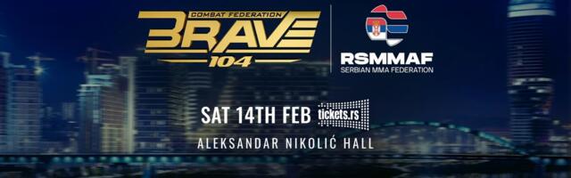 Nikad u karijeri nije došao do treće runde, sad će se boriti protiv Nemca na BRAVE 104 u Beogradu!